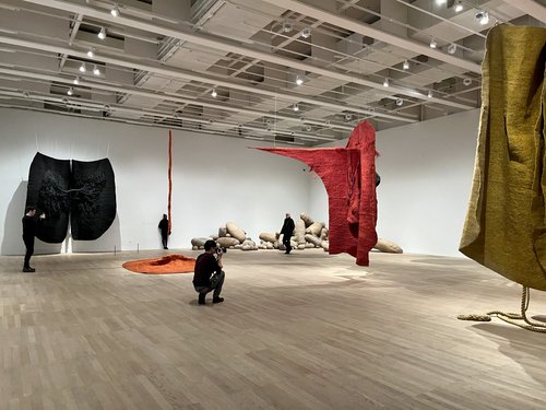 Soft power of textile art by Magdalena Abakanowicz