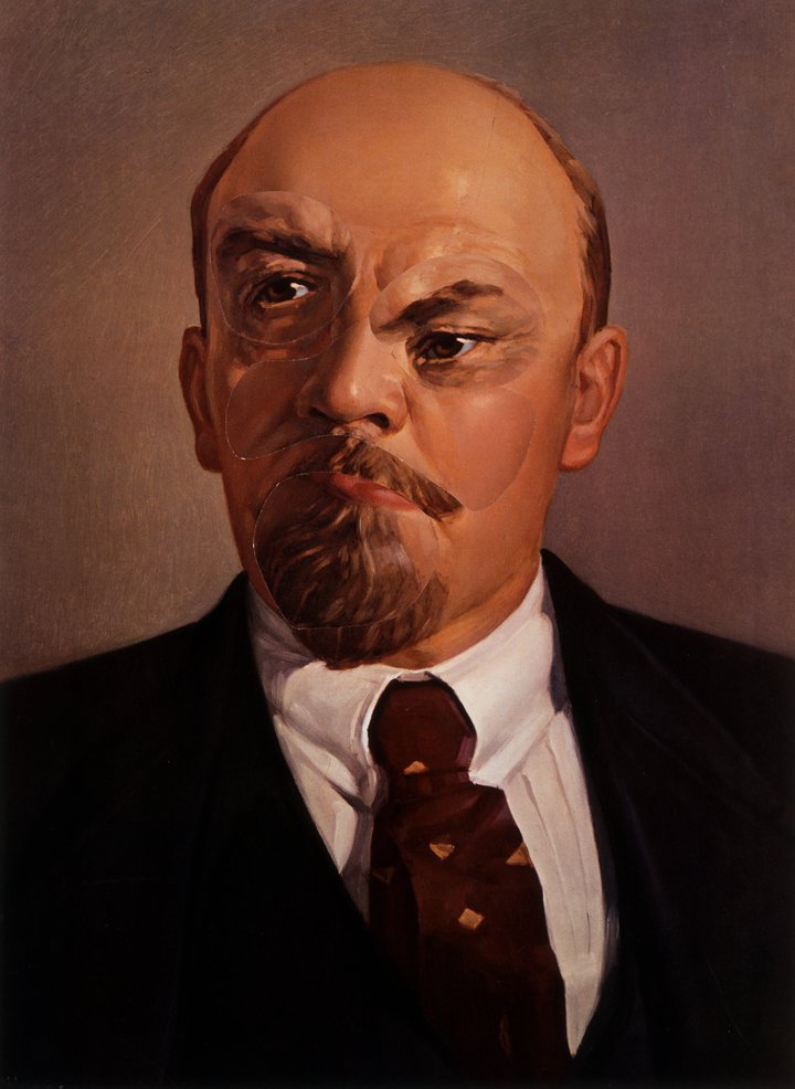 Lenin, portrait, soviet art, Zimmerli Art Museum