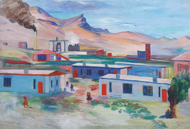 Armenia, village, painting