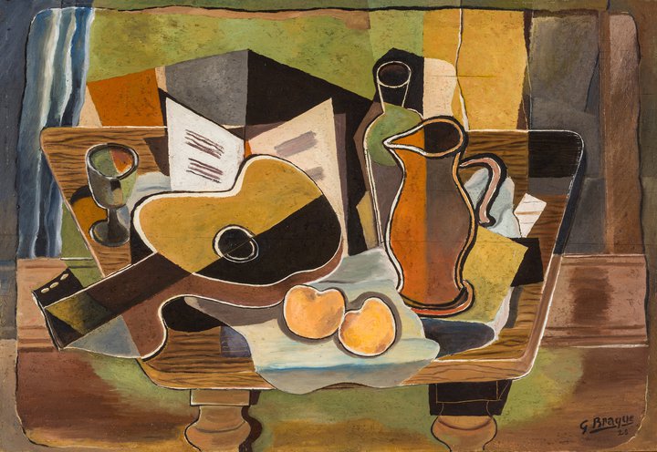 fake art, George Braque, still life, painting