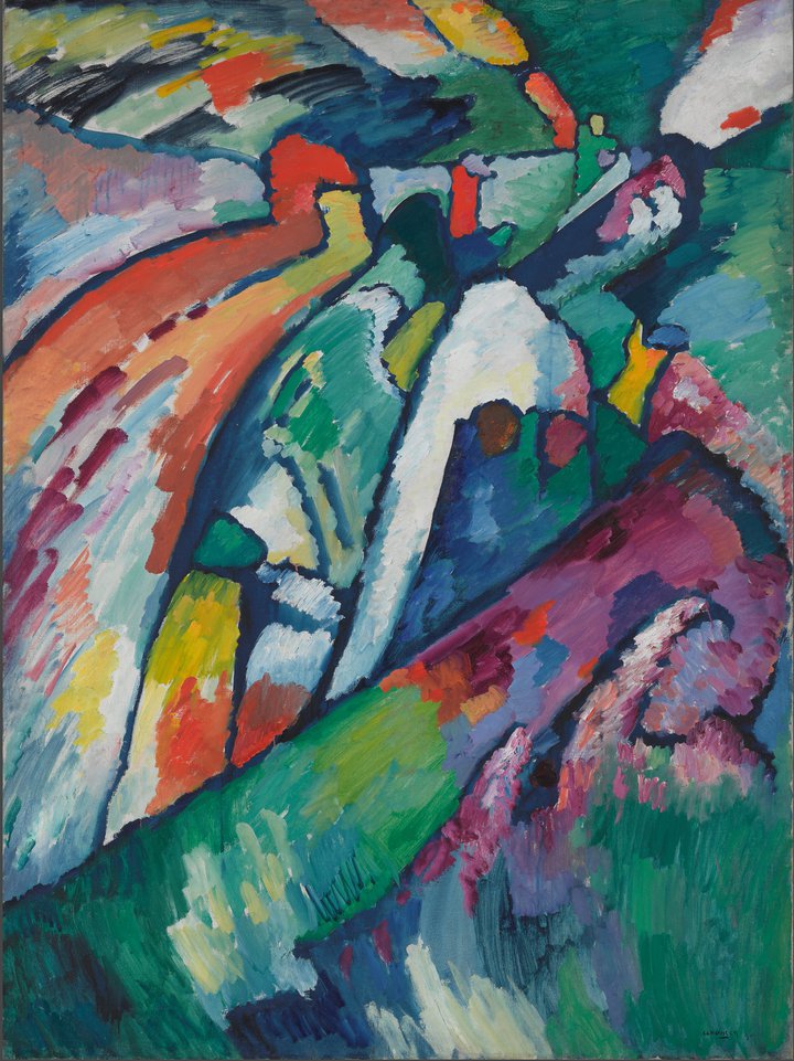 Wassily Kandinsky, improvisation, abstract art, russian avant-garde
