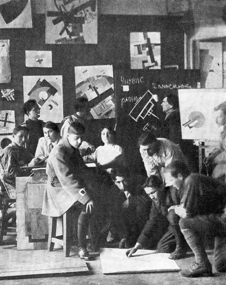 Kazimir Malevich, russian avant-garde, unovis