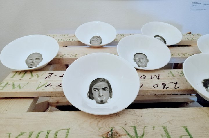 porcelain, installation, young artist, contemporary art, soup