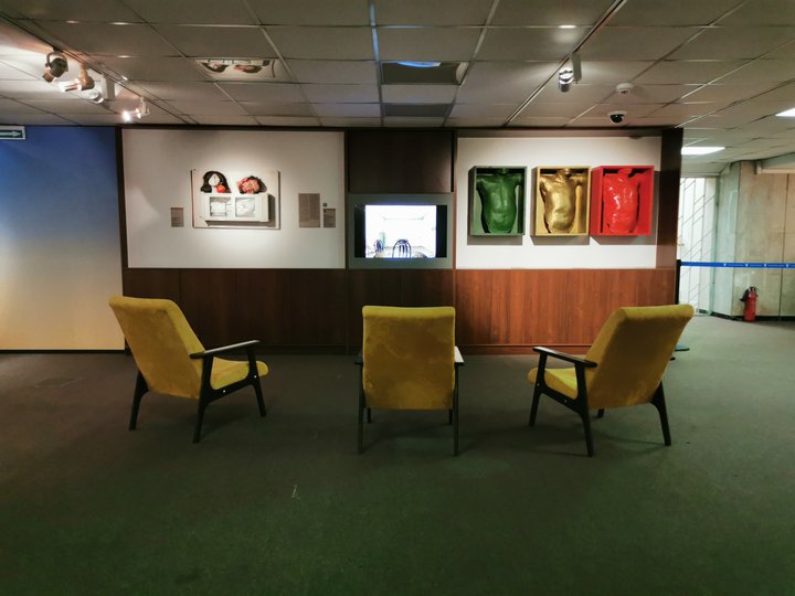 interior, museum, exhibition