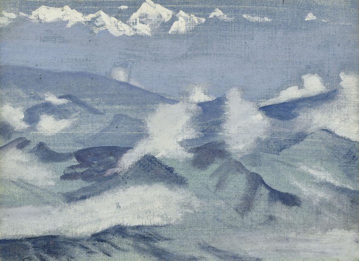 Bonhams, auction, landscape, Kanchenjunga, mountain