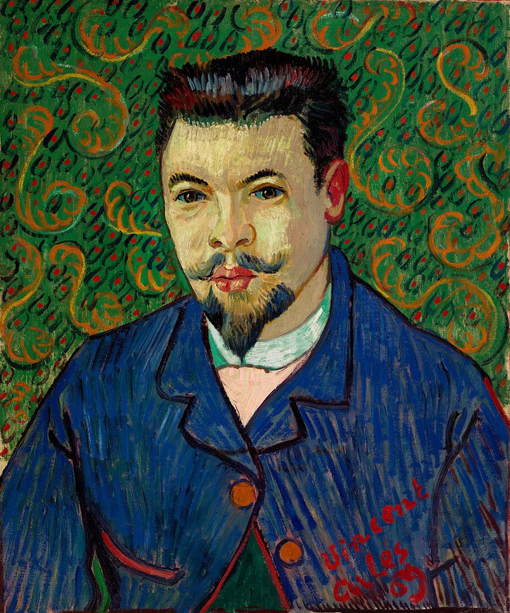 exhibition, Shchukin collection, Pushkin museum, Vincent Van Gogh, Portrait of Dr. Felix Rey