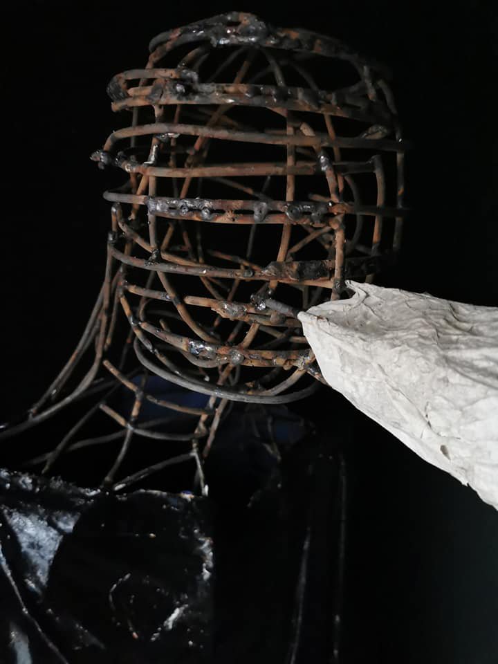 sculpture, metal, contemporary art